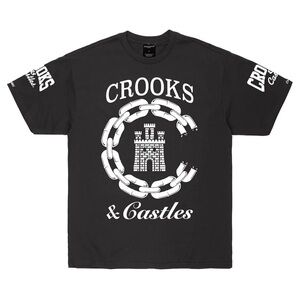 Crooks & Castles Chain C Castle Graphic T Shirt